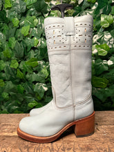 Afbeelding in Gallery-weergave laden, Nieuwe gave vintage laars met blokhak sendra maat 37