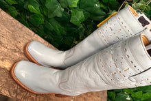 Afbeelding in Gallery-weergave laden, Nieuwe gave vintage laars met blokhak sendra maat 37