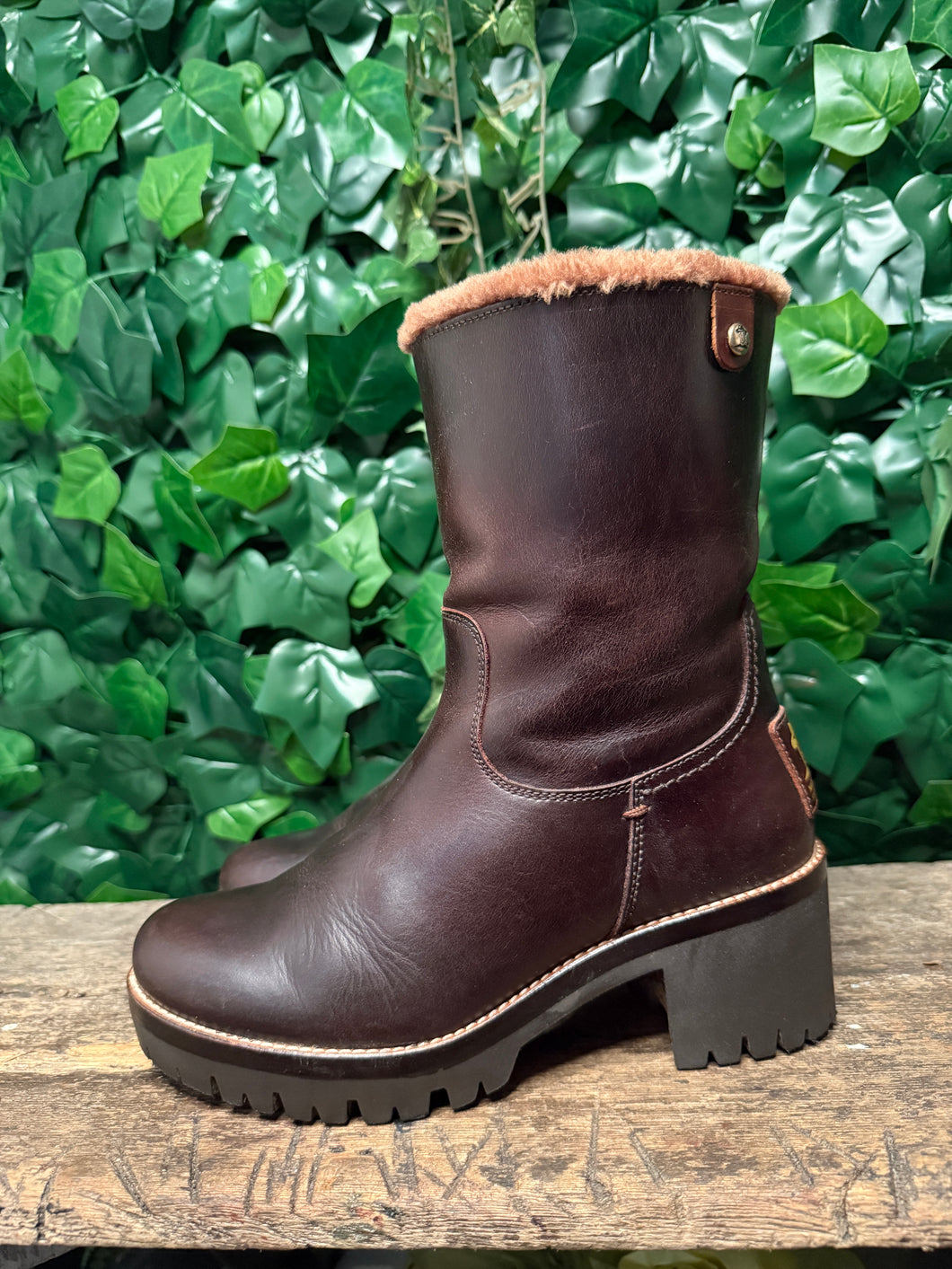 bijna nieuwe gevoerde laars van Panama Jack maat 38