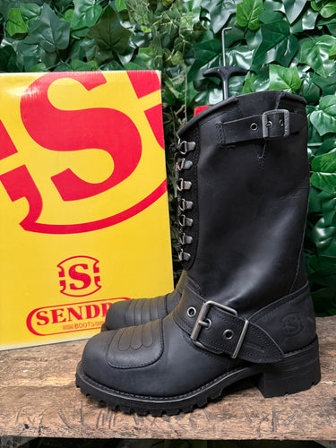 geweldig mooie vintage biker boots van Sendra maat 43