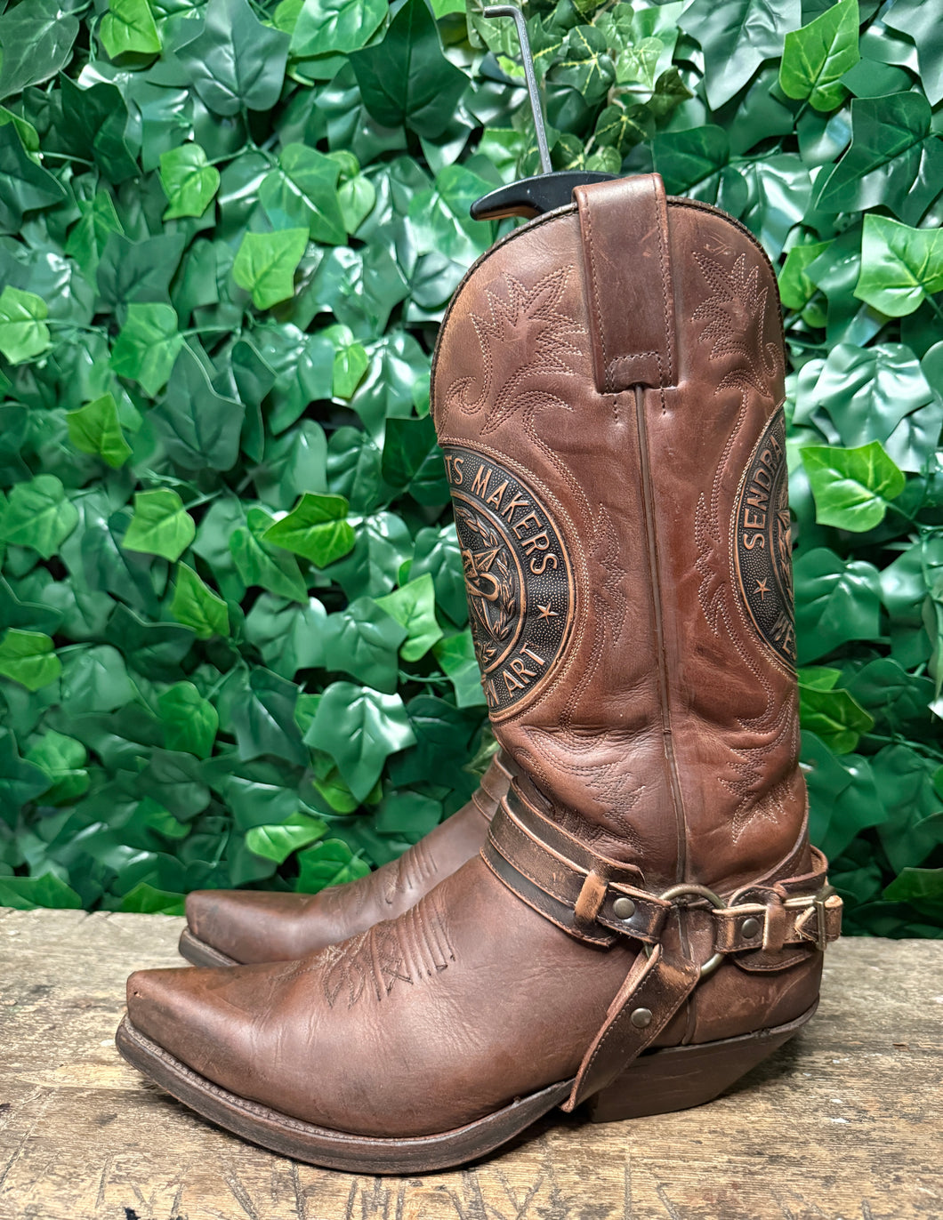 gewoon Nieuwe vintage laars van Sendra maat 43