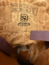 Afbeelding in Gallery-weergave laden, gave vintage blokhak flower laars van Sendra maat 39