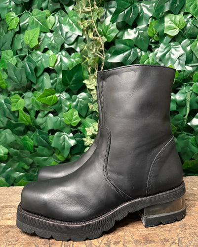 Nieuwe stoere vintage biker boots van Sendra maat 46