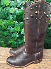 Afbeelding in Gallery-weergave laden, prachtige volledig leren hoge laarzen Sendra maat 40