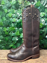 Afbeelding in Gallery-weergave laden, prachtige volledig leren hoge laarzen Sendra maat 40