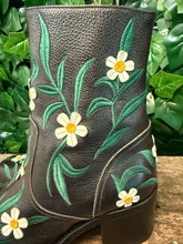 Afbeelding in Gallery-weergave laden, Nieuwe gave flower/bloemen laars met blokhak sendra maat 37