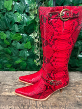 Afbeelding in Gallery-weergave laden, geweldig Nieuwe python laars van Sendra maat 40