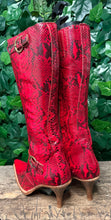 Afbeelding in Gallery-weergave laden, geweldig Nieuwe python laars van Sendra maat 40