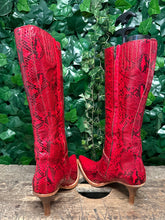 Afbeelding in Gallery-weergave laden, geweldig Nieuwe python laars van Sendra maat 40