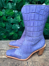 Afbeelding in Gallery-weergave laden, supergave Nieuwe vintage crocodile laars van Sendra maat 39