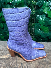 Afbeelding in Gallery-weergave laden, supergave Nieuwe vintage crocodile laars van Sendra maat 39