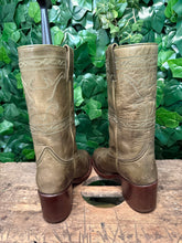 Afbeelding in Gallery-weergave laden, supergave vintage blokhak laars van Sendra maat 38