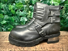 Afbeelding in Gallery-weergave laden, supergave vintage biker boots maat 47 (maat 12)