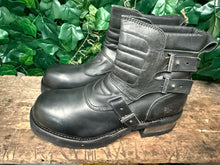 Afbeelding in Gallery-weergave laden, supergave vintage biker boots maat 47 (maat 12)