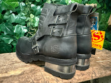 Afbeelding in Gallery-weergave laden, supergave vintage biker boots maat 47 (maat 12)