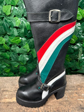 Afbeelding in Gallery-weergave laden, geweldig Nieuwe vintage plateau laars van Sendra maat 38