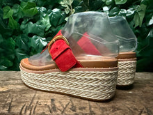 Afbeelding in Gallery-weergave laden, Nieuwe espadrilles plateau fitflop slippers maat 37