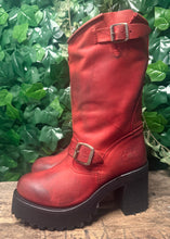 Afbeelding in Gallery-weergave laden, geweldig mooie Nieuwe vintage plateau laars Sendra maat 38