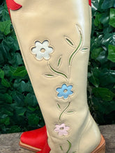 Afbeelding in Gallery-weergave laden, prachtige vintage flowerlaarzen van Sendra maat 40
