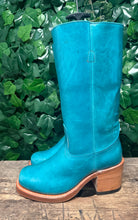 Afbeelding in Gallery-weergave laden, Nieuwe prachtige vintage blokhak laarzen van Sendra maat 37