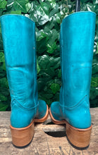 Afbeelding in Gallery-weergave laden, Nieuwe prachtige vintage blokhak laarzen van Sendra maat 37