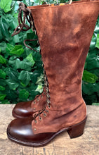 Afbeelding in Gallery-weergave laden, Nieuwe prachtige vintage blokhak laarzen van Sendra maat 38
