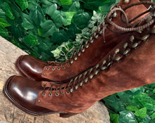 Afbeelding in Gallery-weergave laden, Nieuwe prachtige vintage blokhak laarzen van Sendra maat 38