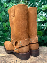 Afbeelding in Gallery-weergave laden, geweldig mooie suède biker boots van sendra maat 41