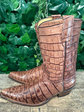 Afbeelding in Gallery-weergave laden, geweldig aparte laarzen met krokodillen leer sendra maat 41