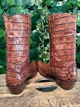 Afbeelding in Gallery-weergave laden, geweldig aparte laarzen met krokodillen leer sendra maat 41