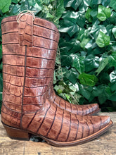 Afbeelding in Gallery-weergave laden, geweldig aparte laarzen met krokodillen leer sendra maat 41