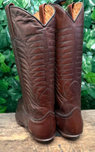 Afbeelding in Gallery-weergave laden, prachtige volledig leren vintage laarzen Sendra maat 42