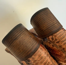 Afbeelding in Gallery-weergave laden, prachtige python leren blokhak laars van Sendra maat 37