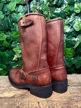Afbeelding in Gallery-weergave laden, geweldig mooie vintage retro biker boots van Sendra maat 39