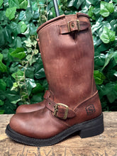 Afbeelding in Gallery-weergave laden, geweldig mooie vintage retro biker boots van Sendra maat 39