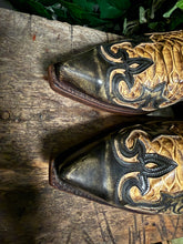 Afbeelding in Gallery-weergave laden, zo goed als Nieuwe python leren laarzen van Sendra maat 43