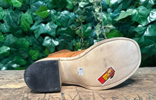 Afbeelding in Gallery-weergave laden, prachtige vintage zadelleer rijglaarzen van Sendra maat 37