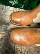 Afbeelding in Gallery-weergave laden, Prachtige vintage hoge blokhak flower laars sendra maat 38
