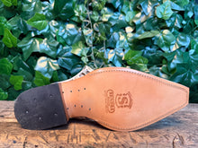 Afbeelding in Gallery-weergave laden, gave vintage retro muilen python leer van Sendra maat 43