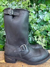 Afbeelding in Gallery-weergave laden, Nieuwe prachtige vintage biker boots van sendra maat 46