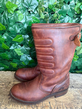 Afbeelding in Gallery-weergave laden, weinig gedragen mooie vintage biker boots van Sendra maat 45
