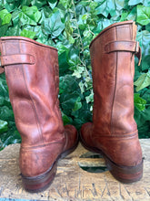 Afbeelding in Gallery-weergave laden, weinig gedragen mooie vintage biker boots van Sendra maat 45