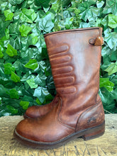 Afbeelding in Gallery-weergave laden, weinig gedragen mooie vintage biker boots van Sendra maat 45