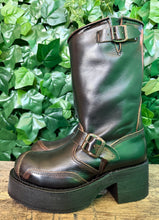 Afbeelding in Gallery-weergave laden, stoere vintage biker boots van Sendra maat 36