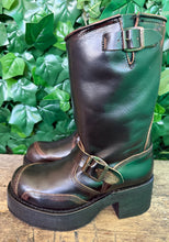 Afbeelding in Gallery-weergave laden, stoere vintage biker boots van Sendra maat 36