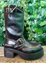 Afbeelding in Gallery-weergave laden, stoere vintage biker boots van Sendra maat 36