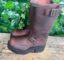 Afbeelding in Gallery-weergave laden, stoere vintage biker boots van Sendra maat 37