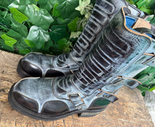 Afbeelding in Gallery-weergave laden, stoere vintage biker boots van Sendra maat 43