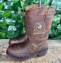 Afbeelding in Gallery-weergave laden, stoere vintage biker boots van Sendra maat 43