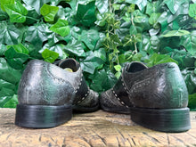 Afbeelding in Gallery-weergave laden, geweldig mooie veterschoen met python leer Sendra maat 45